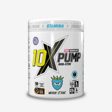 10x non stim pre workout choose from 8 different delicious flavours