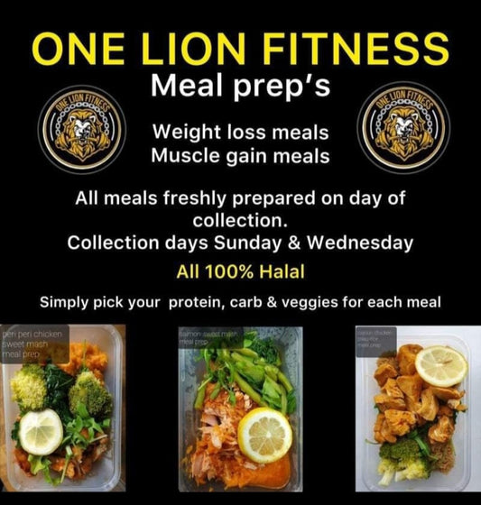 Meal preps ( call or message to order 07736930928)