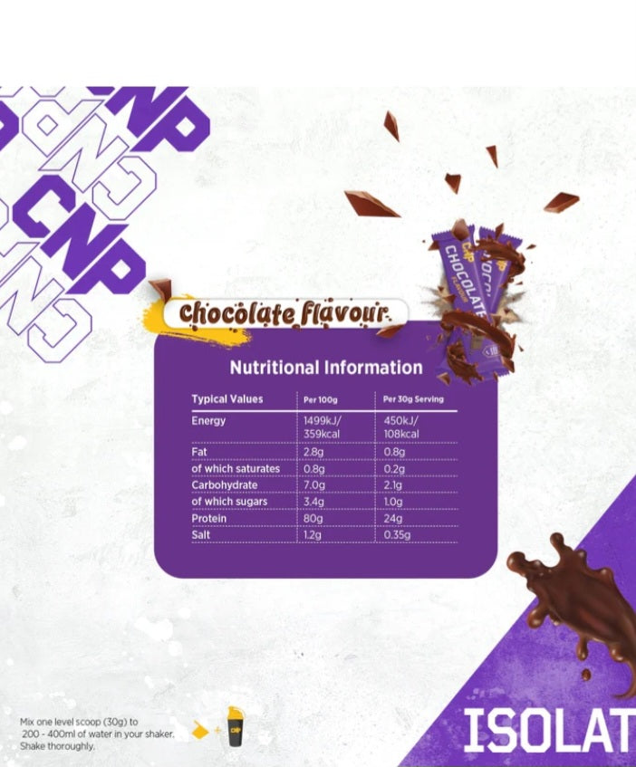 Cpn whey isolate 1.8 kg.  6 different delicious flavours to choose from