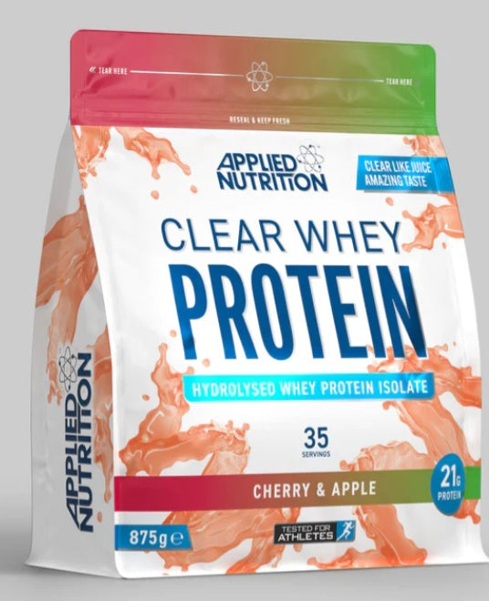 Applied nutrition clear whey protein (875g) choose from 8 mouth watering flavours