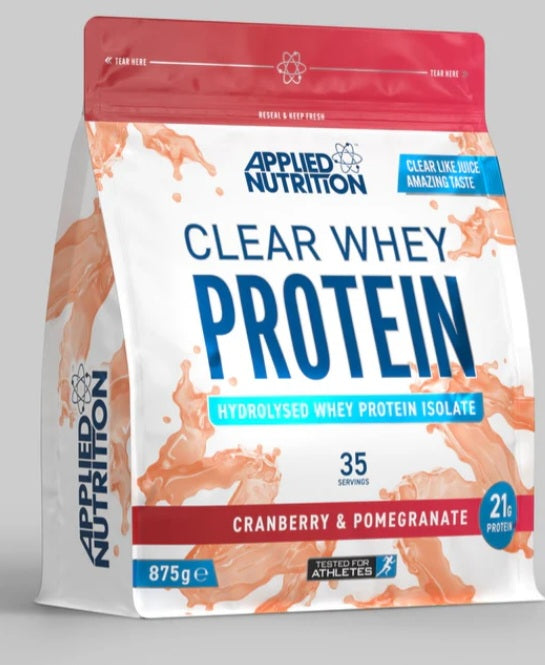 Applied nutrition clear whey protein (875g) choose from 8 mouth watering flavours