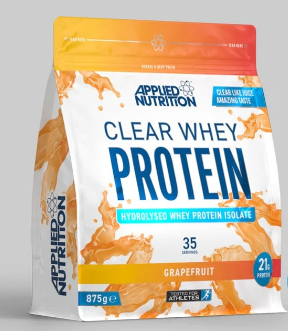 Applied nutrition clear whey protein (875g) choose from 8 mouth watering flavours