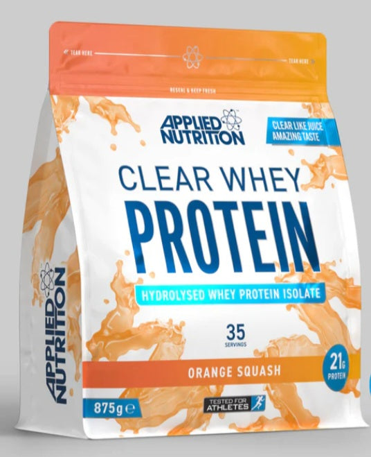 Applied nutrition clear whey protein (875g) choose from 8 mouth watering flavours