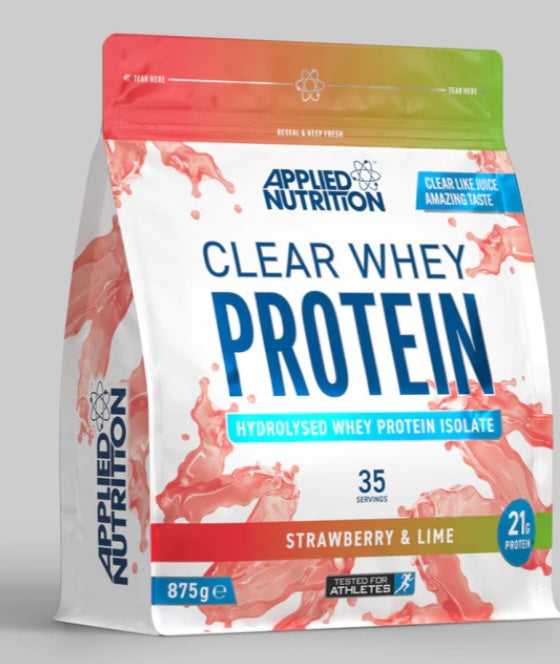 Applied nutrition clear whey protein (875g) choose from 8 mouth watering flavours