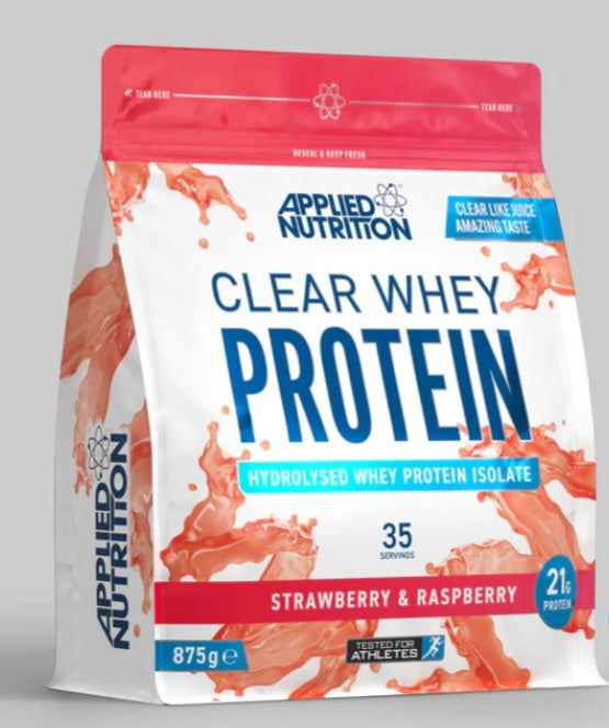 Applied nutrition clear whey protein (875g) choose from 8 mouth watering flavours