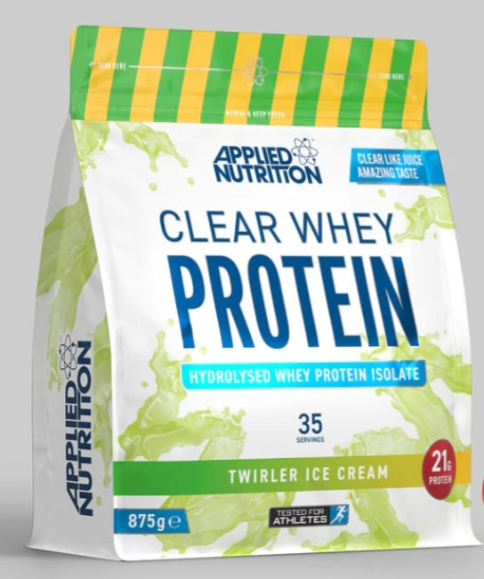 Applied nutrition clear whey protein (875g) choose from 8 mouth watering flavours