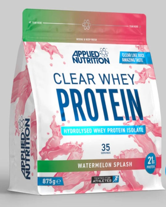 Applied nutrition clear whey protein (875g) choose from 8 mouth watering flavours