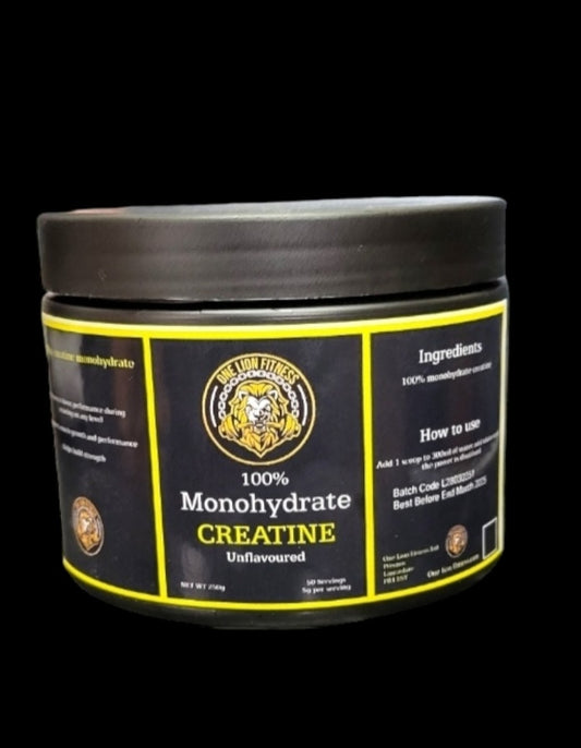 100 % creatine monohydrate powder 250 grams